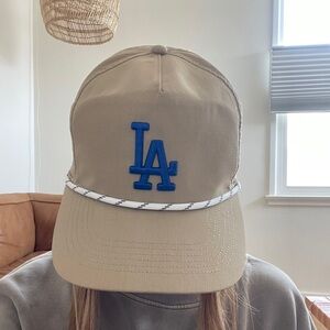 47 Brand Tan LA Dodgers BRRR Nylon Cooling Hat